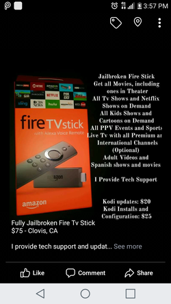 Jailbroken Fire Tv Stick