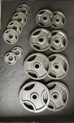 Olympic weight set 255lbs