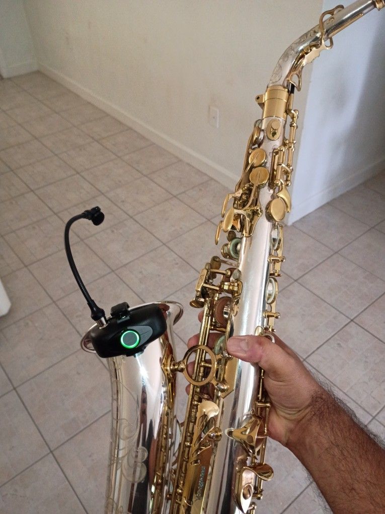 Wireless Instrument Microphone Saxophone