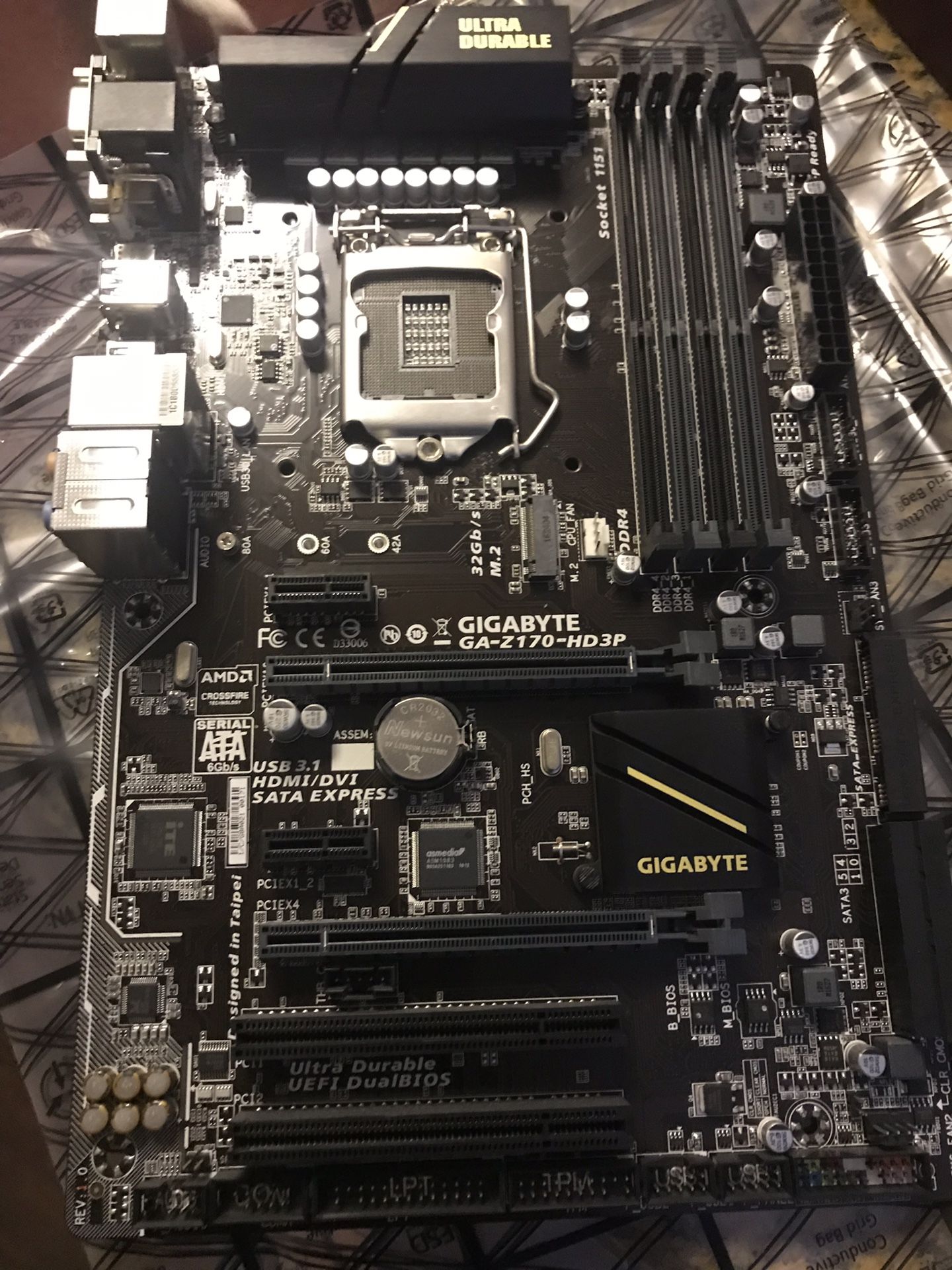 Motherboard Gigabyte GA-Z170-HD3p