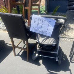 Freee chairs and stroller