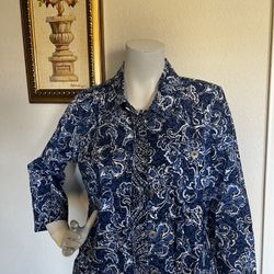 Cute Charter Club ladies denim jacket size M