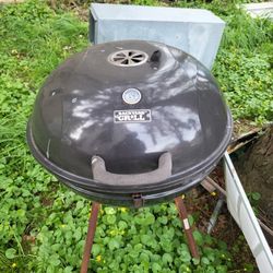 Used barbecue grill