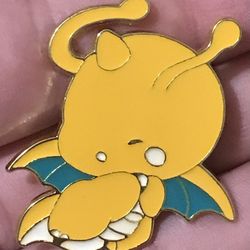 Chibi Dragonite Pin