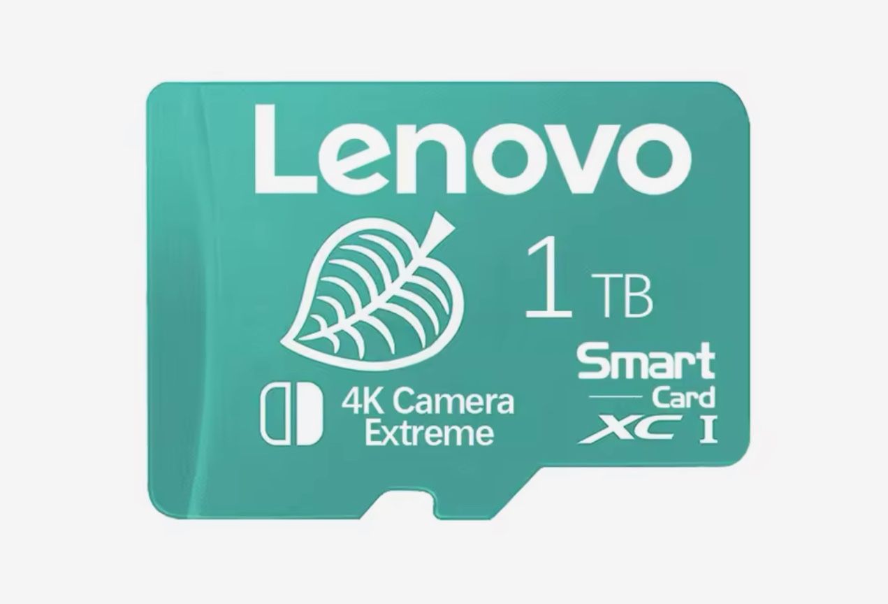 Lenovo 1TB Leaf Green Micro SD Card