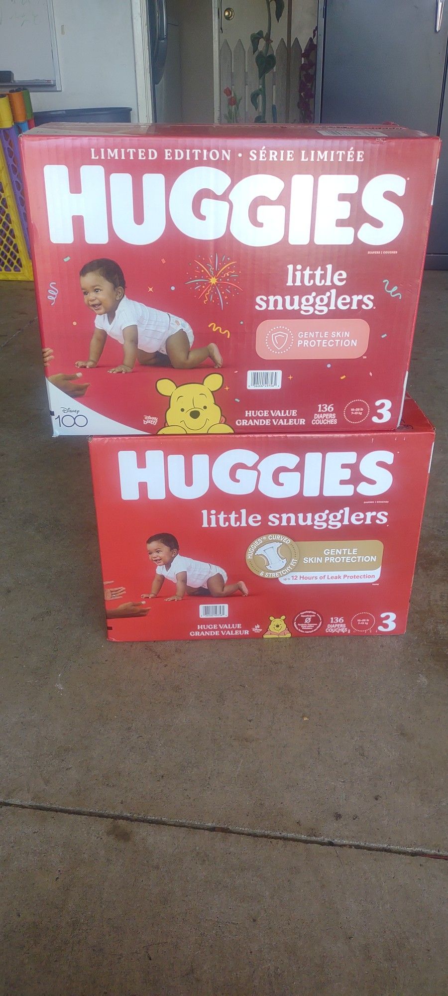 Huggies size 3 136 ct