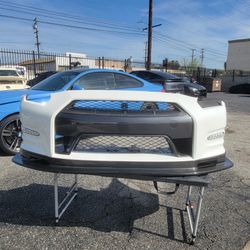 08-16 NISSAN GTR R35 FRONT BUMPER APR LIP