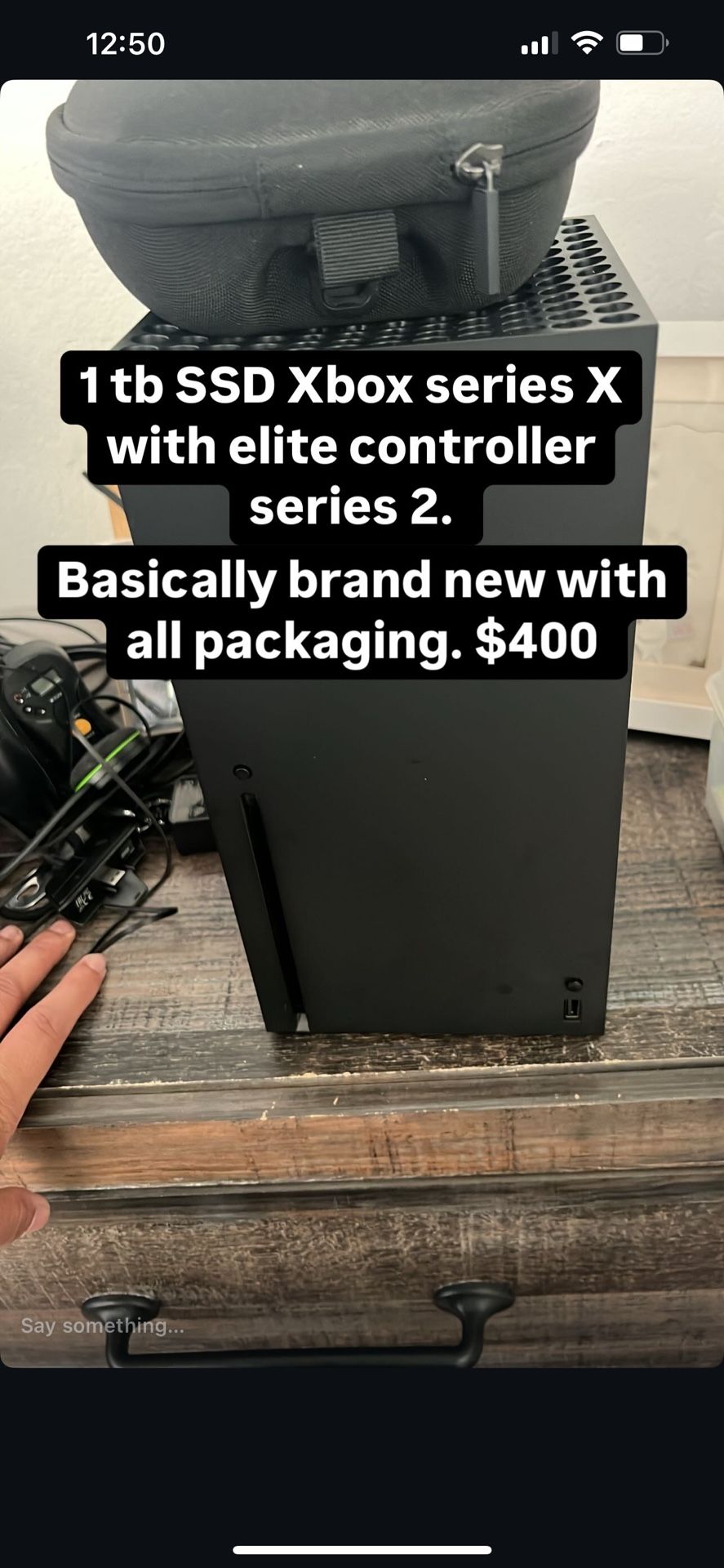 Xbox Series X With Elite Controller Gen 2