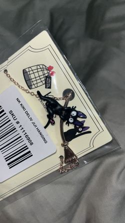 Jiji Necklace From Kiki’s Delivery Service Studio ghibli Jewelry
