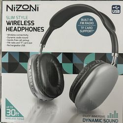 Nizoni wireless headphones