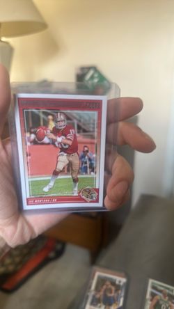 Joe Montana Score Card
