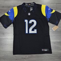 LOS ANGELES RAMS STITCHED FOOTBALL JERSEY