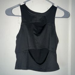 Black Crop Top 