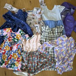 Girl Dress, Mini Boden, Hanna Anderson, Pehr 3T, 3-4 Year Old