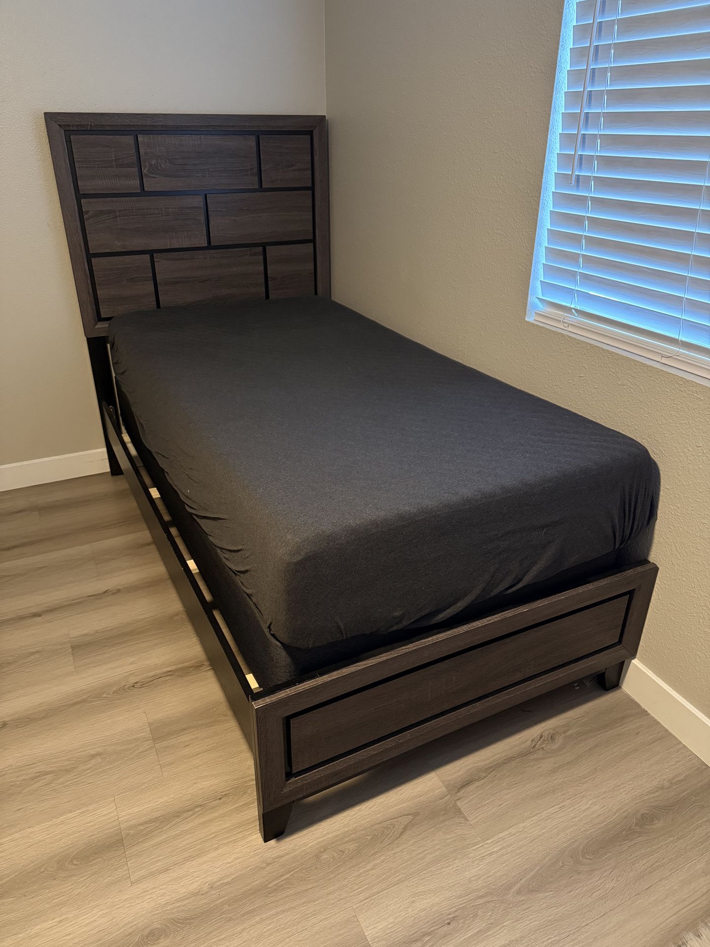 Bed and bed frame
