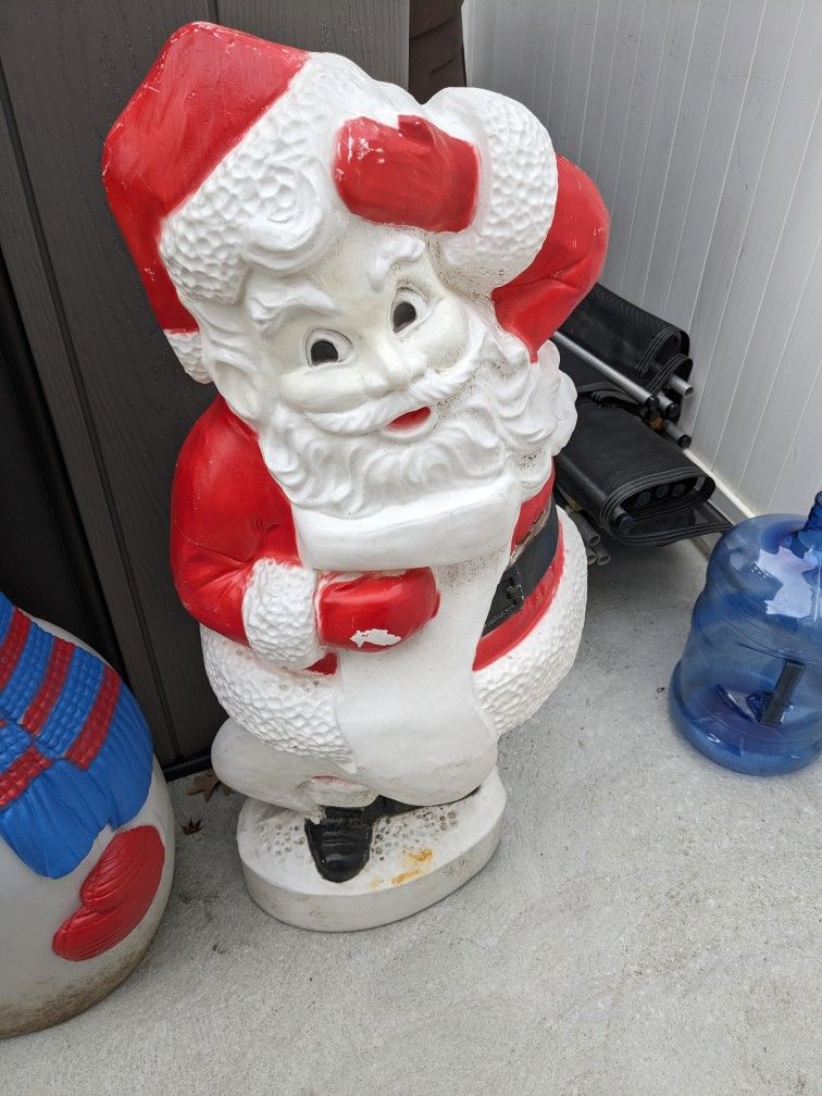 Santa Blow Mold