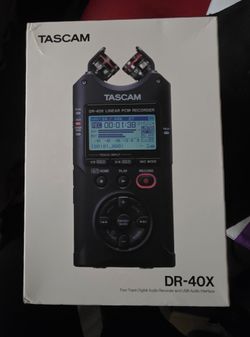 Tascam DR-40X Four Track Digital Audio Recorder