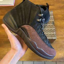 Air Jordan 12 x A Ma Maniére “Black” Size 10.5 Brand New