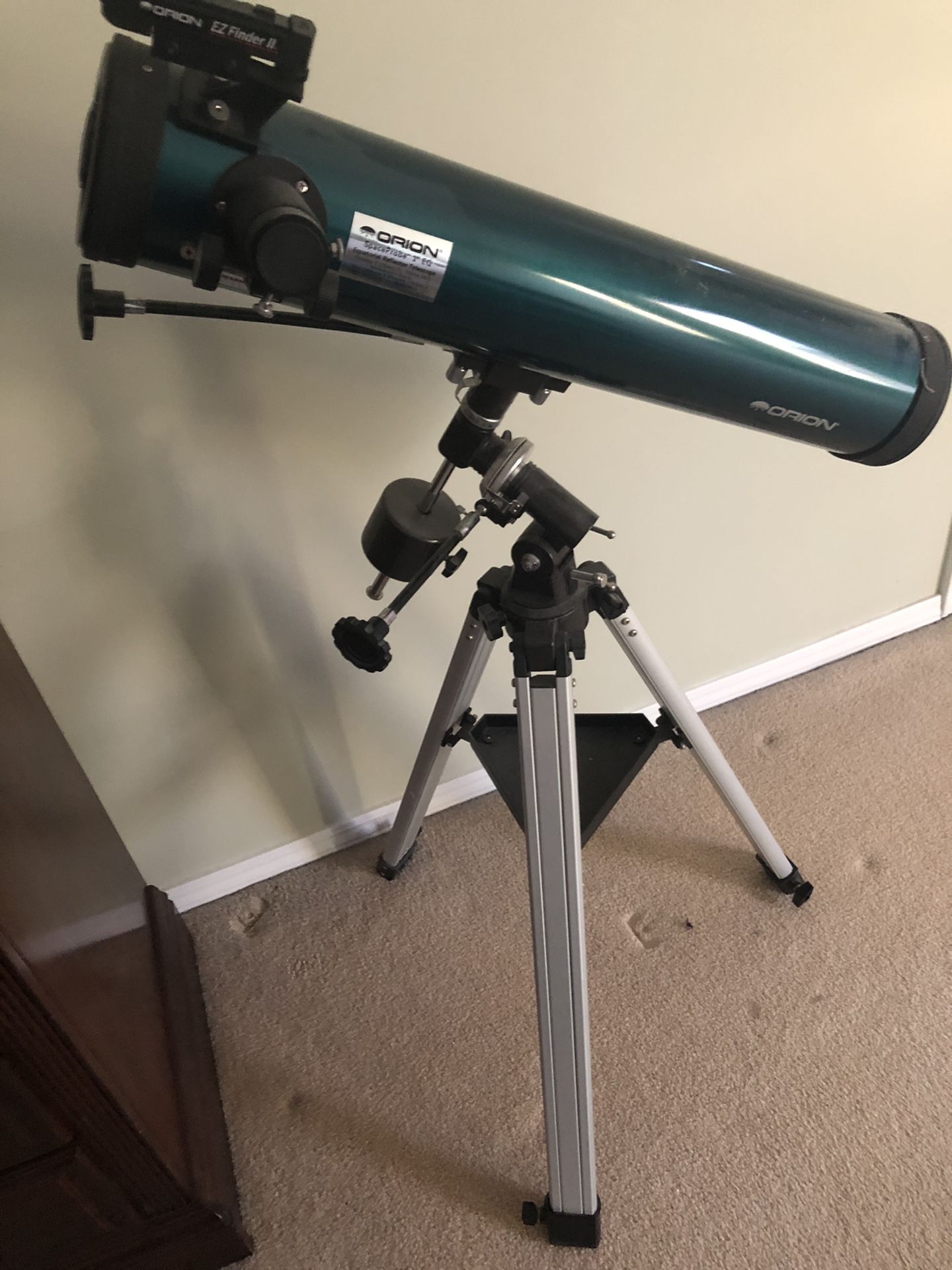 Orion 3”, 76mm Spaceprobe EO Equatorial Reflectife Telescope