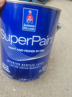 Interior Flat Extra White Color Sherwin Williams