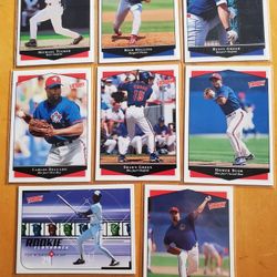 8 Baseball cards