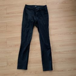PAIGE Hoxton Stretch Leather Pants XS
