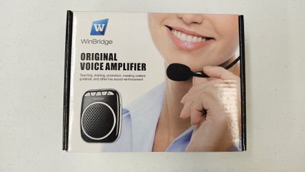 WinBridge WB001 Portable Voice Amplifier with Headset Microphone