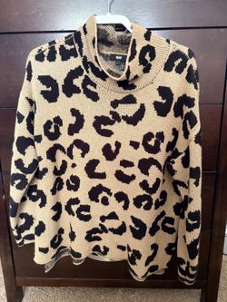 Leopard Sweater DKNY