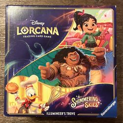 Disney Lorcana Shimmering Skies Illumineer’s Trove box 
