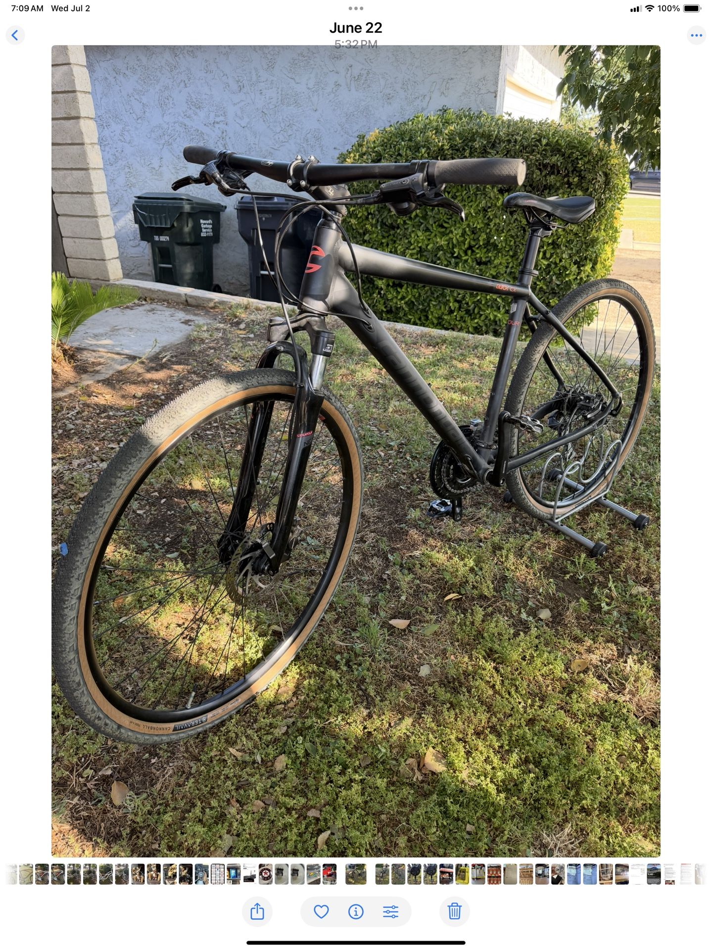 Cannondale Quick CX 4 Disc Microshift Brand Shimano Cranks Like Brand New Excellent Condition Size Large