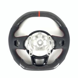 Brand New Real Carbon Fiber Steering Wheel Replacement for Jeep Wrangler JL GLADIATOR：2018-2023