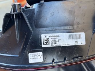 2021 Mercedes’ Benz Tail Light