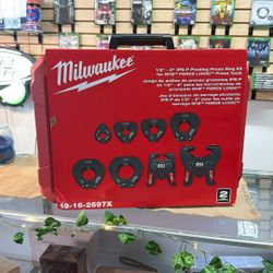 New Milwaukee 1/2”-2” IPs-P Pivoting Press Ring Kit For M18 Force logic Press Tools 
