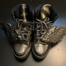 Adidas, Gray Jeremy Scott Wings 