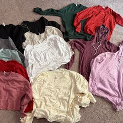 Sweater Hoodie Off Shoulder Women’s size Small Medium Large XL XXL Bundle Lot
