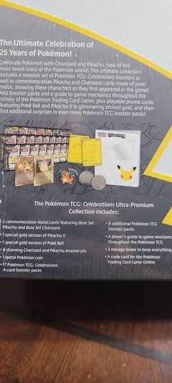 Pokmon Celebrations UPC (25th Anniversary) for Sale in San Antonio, TX -  OfferUp