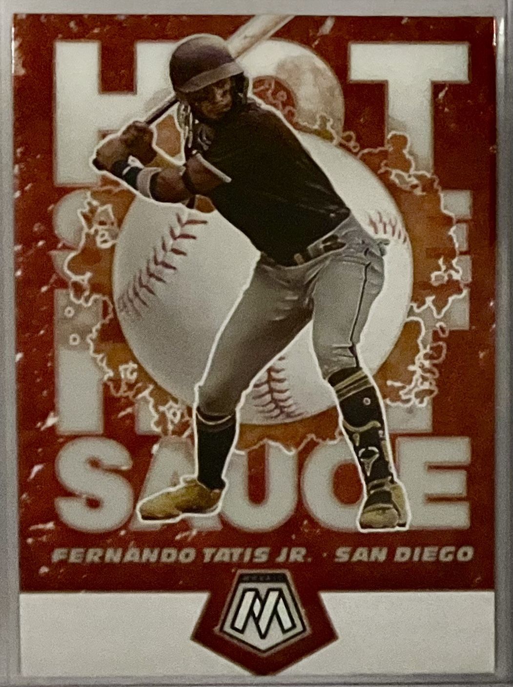 2021 Panini Mosaic FERNANDO TATIS JR. Hot Sauce Insert #HS5 San Diego Padres