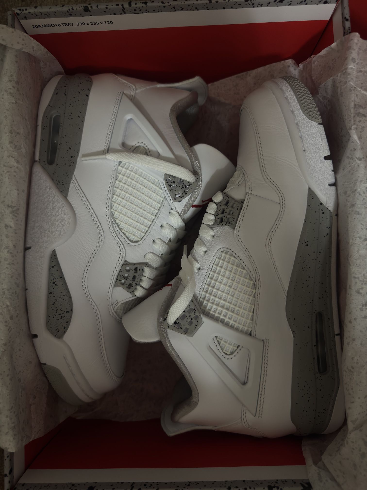 Jordan 4 Retro White Oreo