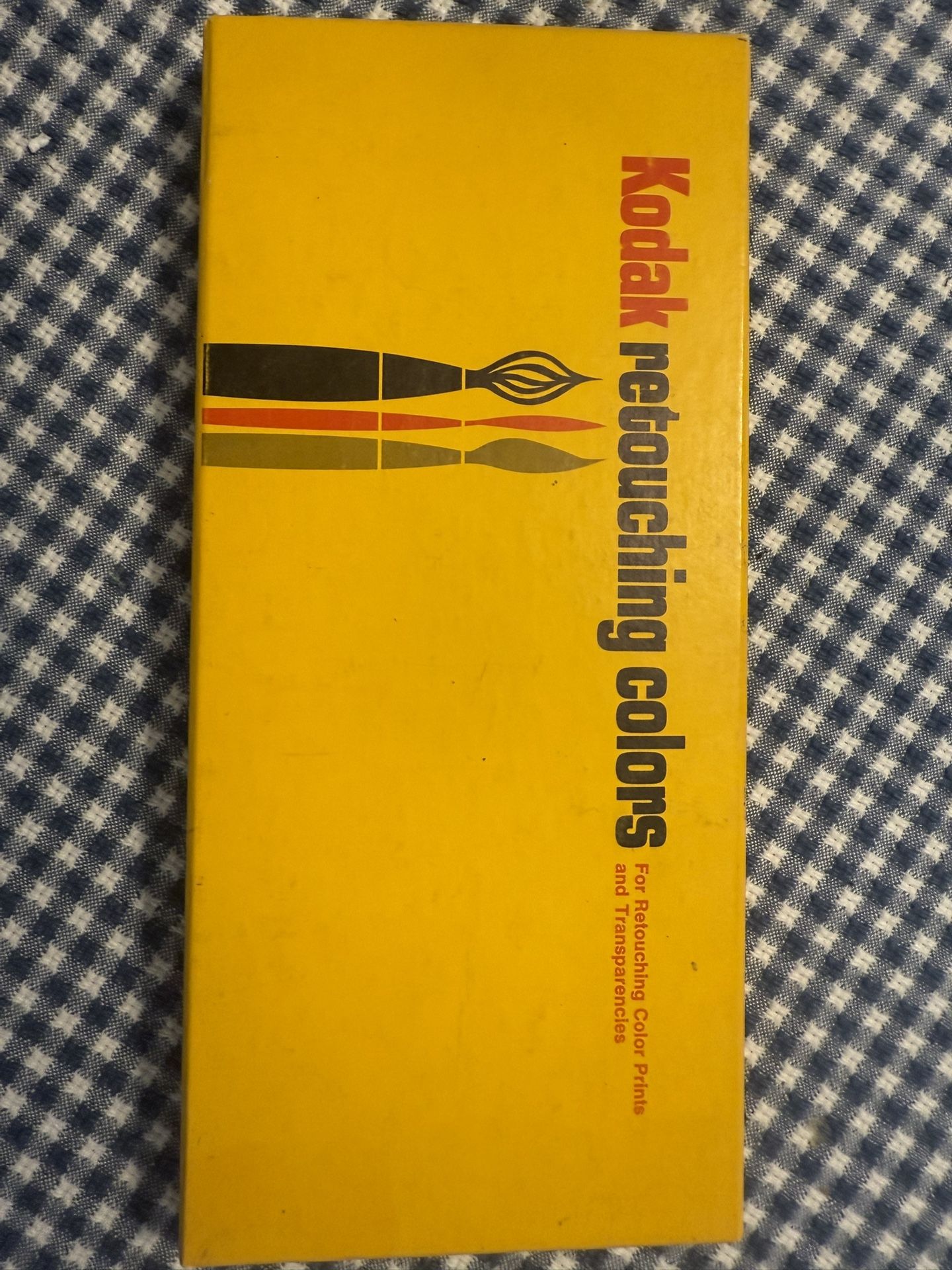 Vintage Kodak Retouching Color And Dye Kit