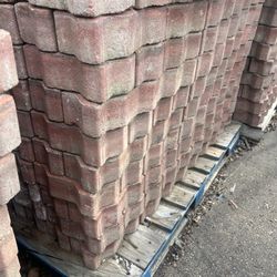 Red Paver Bricks 