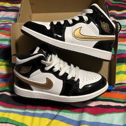 Jordan 1 Patent Se Ps Black Gold Air Jordan 