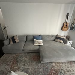 Pottery Barn Grey Sectional