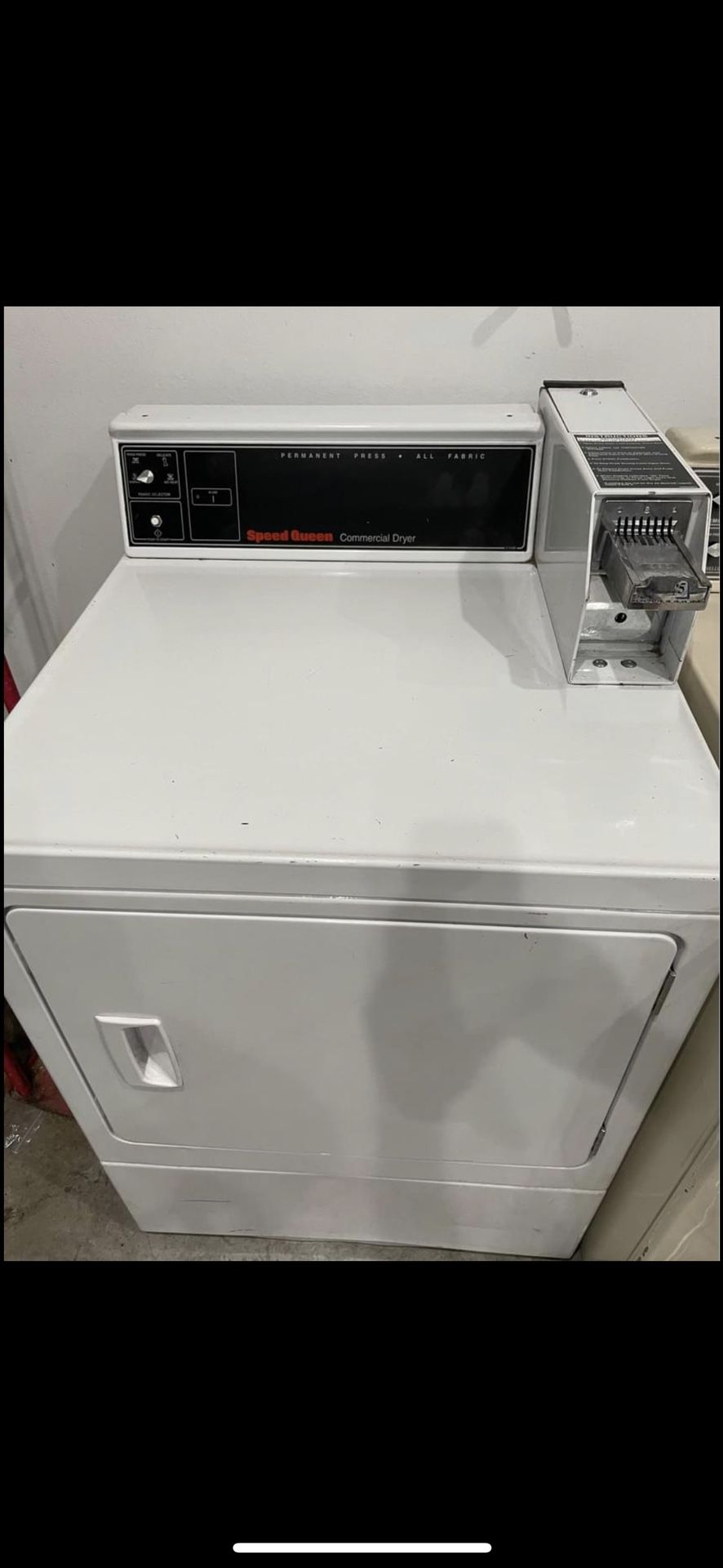 Washer Dryer Coin Operated