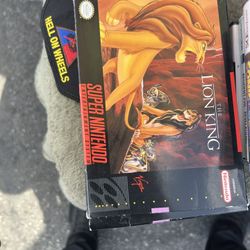 Super Nintendo The Lion King Game