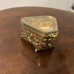 24k Gold Plated Jewelry Box