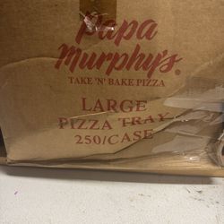 Take And Bake Pizza Trays