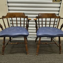 Nichols & Stone Bow Back Windsor Chair Set Of 2