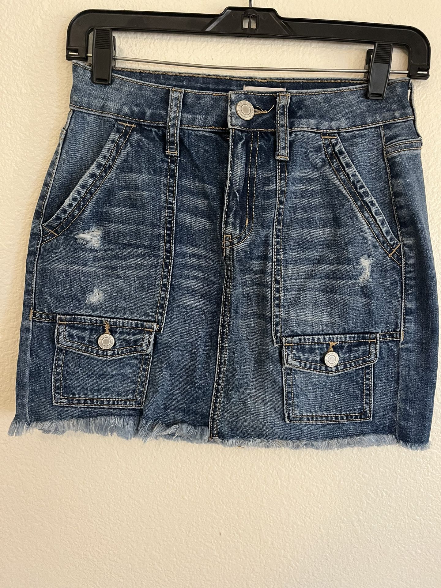 Youth Girl Jean Skirt