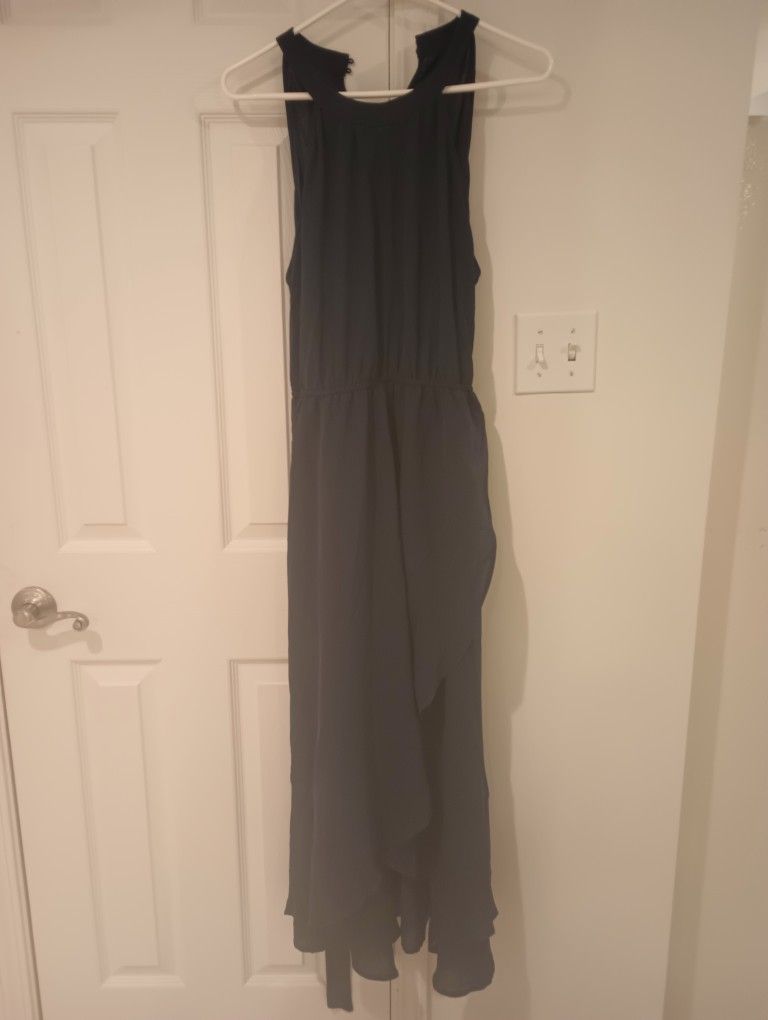 Womens Halter Split Hem Party Dress Elegant Long Formal Dress Cocktail...Blue
