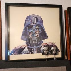 Darth Vader Framed Art